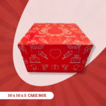 10x 10 x 5 CAKE BOX