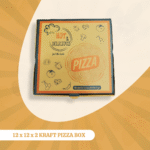 12 x 12 x 2 KRAFT PIZZA BOXS