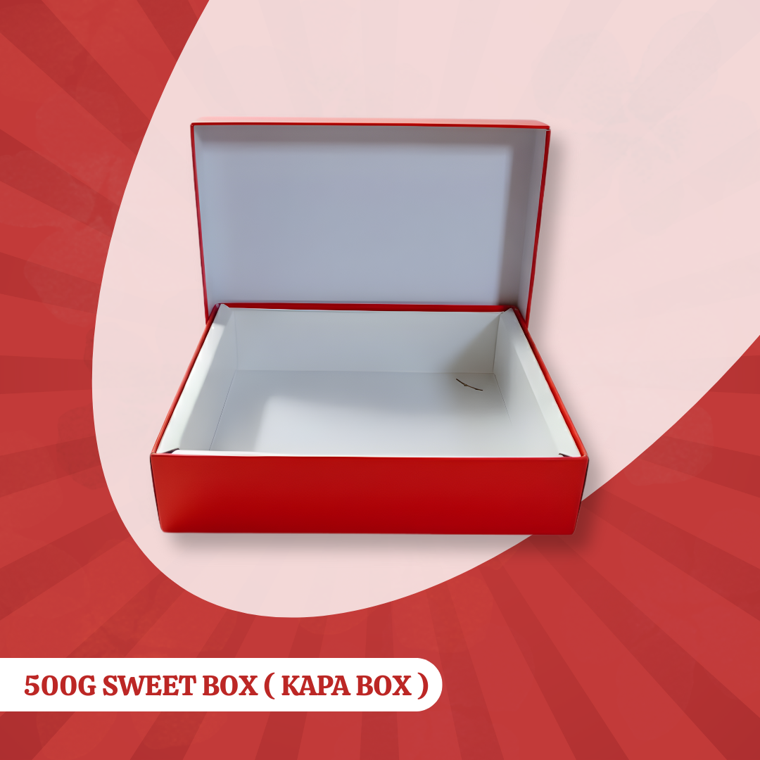 500g Kapa Sweet Box with Tray - Image 3