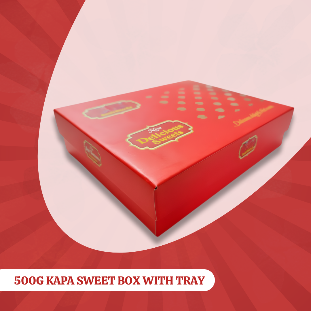 500g Kapa Sweet Box with Tray
