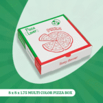 8 x 8 x 1.75 MULTI COLOR PIZZA BOX