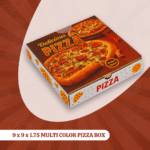 9 x 9 x 1.75 MULTI COLOR PIZZA BOX