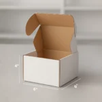 Mailer Box White 6x6x4