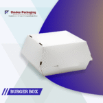 White Burger Box Manufacturer