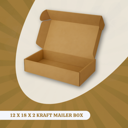 12 X 18 X 2 KRAFT MAILER BOXs