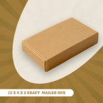 12 X 6 X 2 KRAFT MAILER BOX