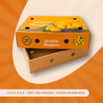 13 X 9 X 3.5 - 3PLY 3KG MANGO - LITCHI FOLDER BOX