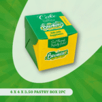 4 X 4 X 3.50 PASTRY BOX 2PC