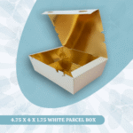 4.75 X 4 X 1.75 WHITE PARCEL BOXES