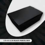 5 X 4 X 2.50 BLACK PARCEL BOX