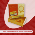 500GM - FOLDER BOX WITH TRAY ATTACHED IN TOP & BOTTOM