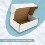 6.75 X 3.75 X 2 WHITE MAILER BOX