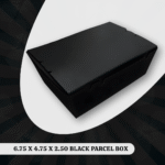 6.75 X 4.75 X 2.50 BLACK PARCEL BOX