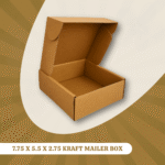 7.75 X 5.5 X 2.75 KRAFT MAILER BOXES