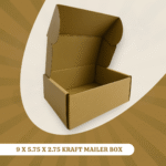 9 X 5.75 X 2.75 KRAFT MAILER BOX
