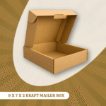 9 X 7 X 2 KRAFT MAILER BOXs