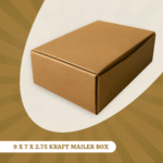 9 X 7 X 2.75 KRAFT MAILER BOX