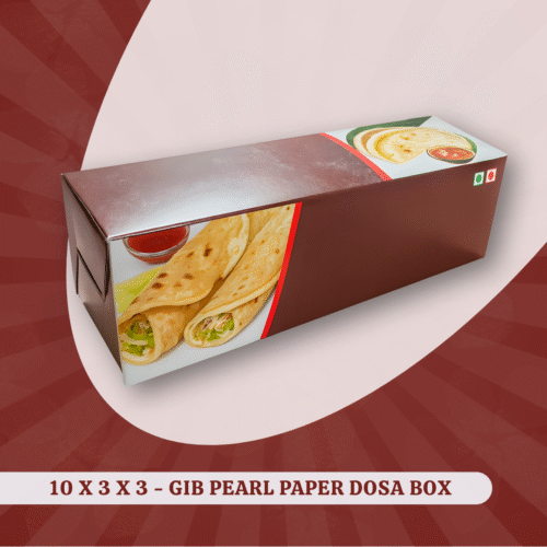 10 X 3 X 3 - GIB PEARL PAPER DOSA BOX
