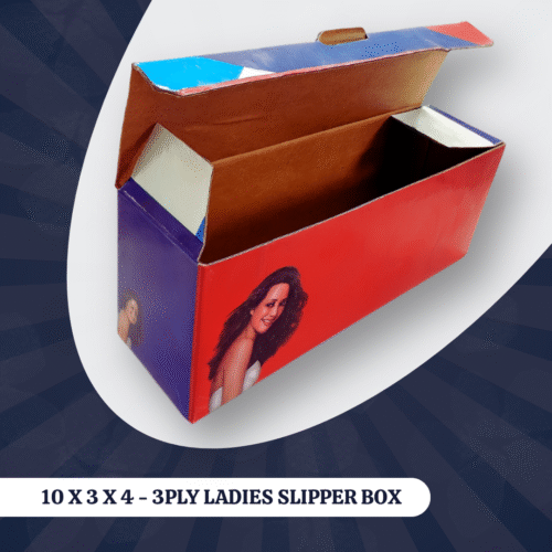 10 X 3 X 4 - 3PLY LADIES SLIPPER BOX