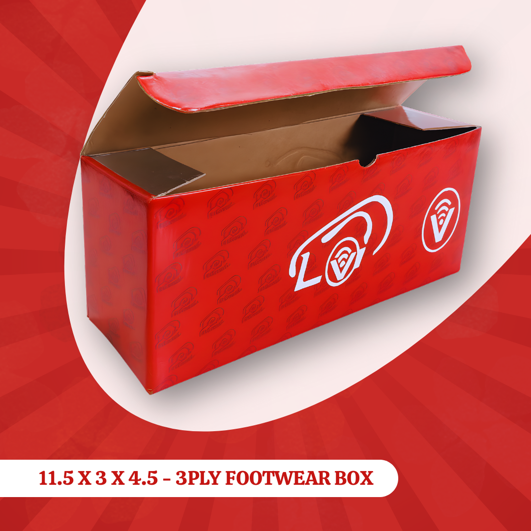 11.5 X 3 X 4.5 - 3PLY FOOTWEAR BOX 1 11.5 X 3 X 4.5 - 3PLY FOOTWEAR BOX