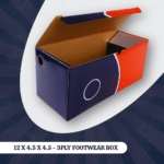 12 X 4.5 X 4.5 - 3PLY FOOTWEAR BOX