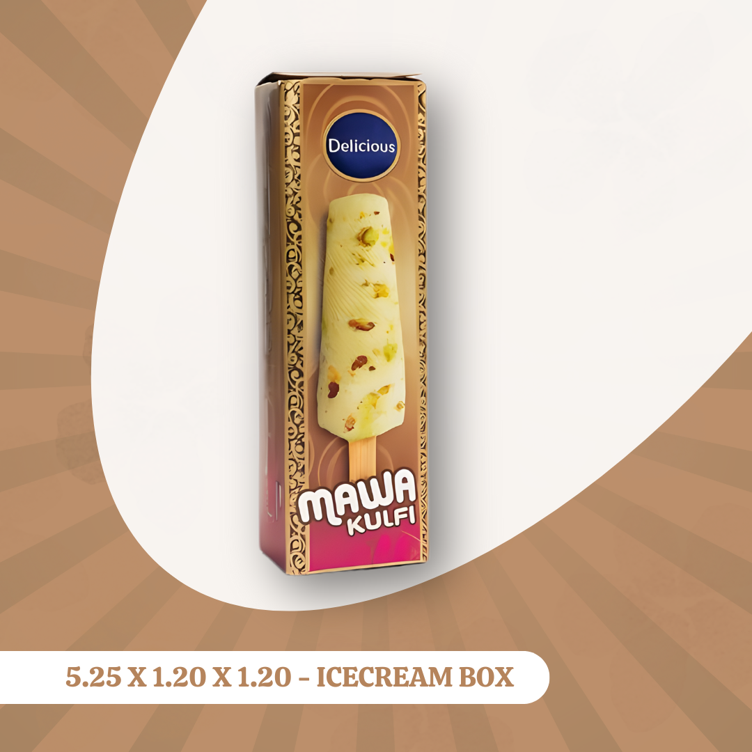 5.25 X 1.20 X 1.20 - ICECREAM BOX