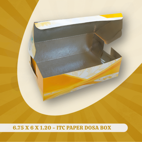 6.75 X 6 X 1.20 - ITC PAPER DOSA BOX