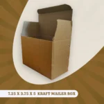 7.25 X 3.75 X 5 Kraft Mailer boxes